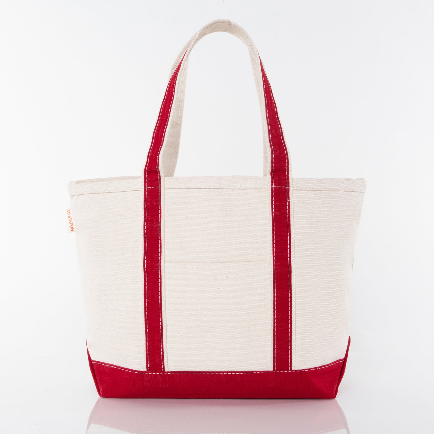 PAT Embroidered Canvas Tote Bag - Medium