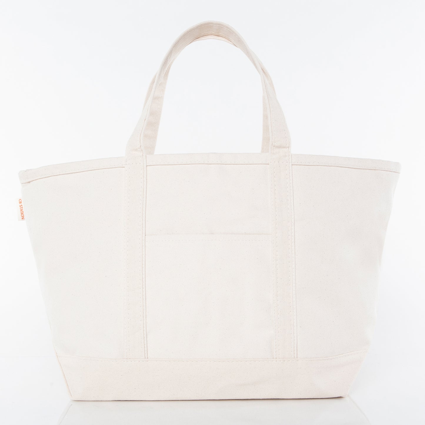 PAT Embroidered Canvas Tote Bag - Large