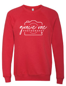 Gracie Rae Bella Canvas Crewneck Fleece Sweatshirt