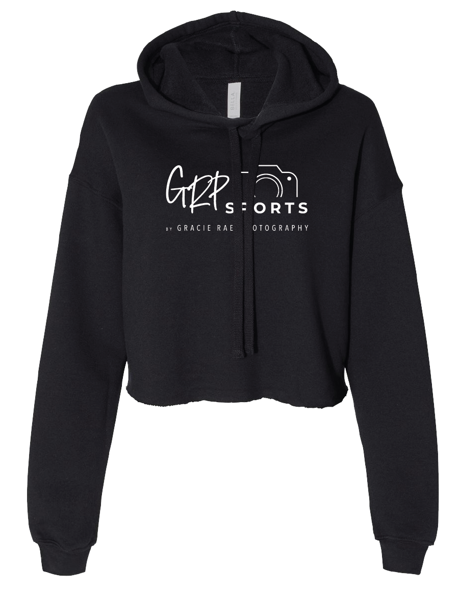 Gracie Rae Bella Canvas Women's Cropped Fleece Hoodie