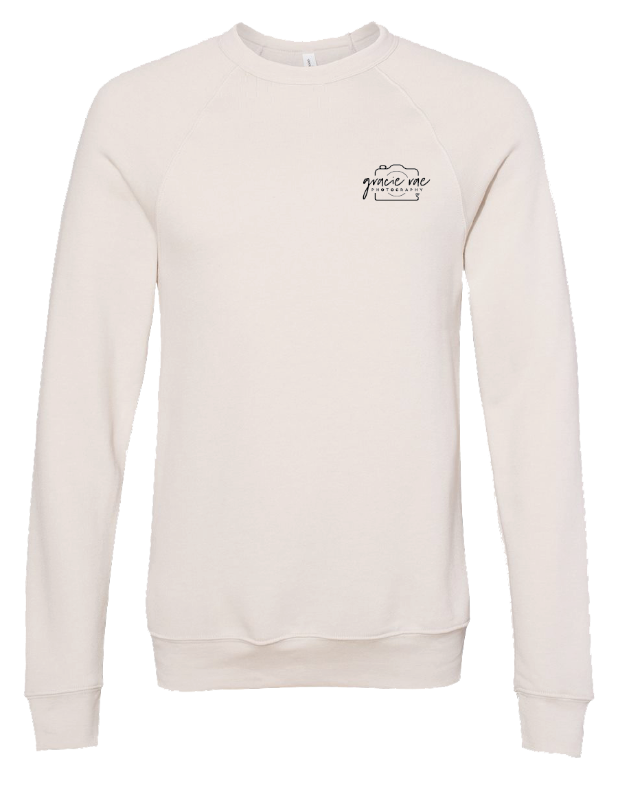 Gracie Rae Bella Canvas Crewneck Fleece Sweatshirt