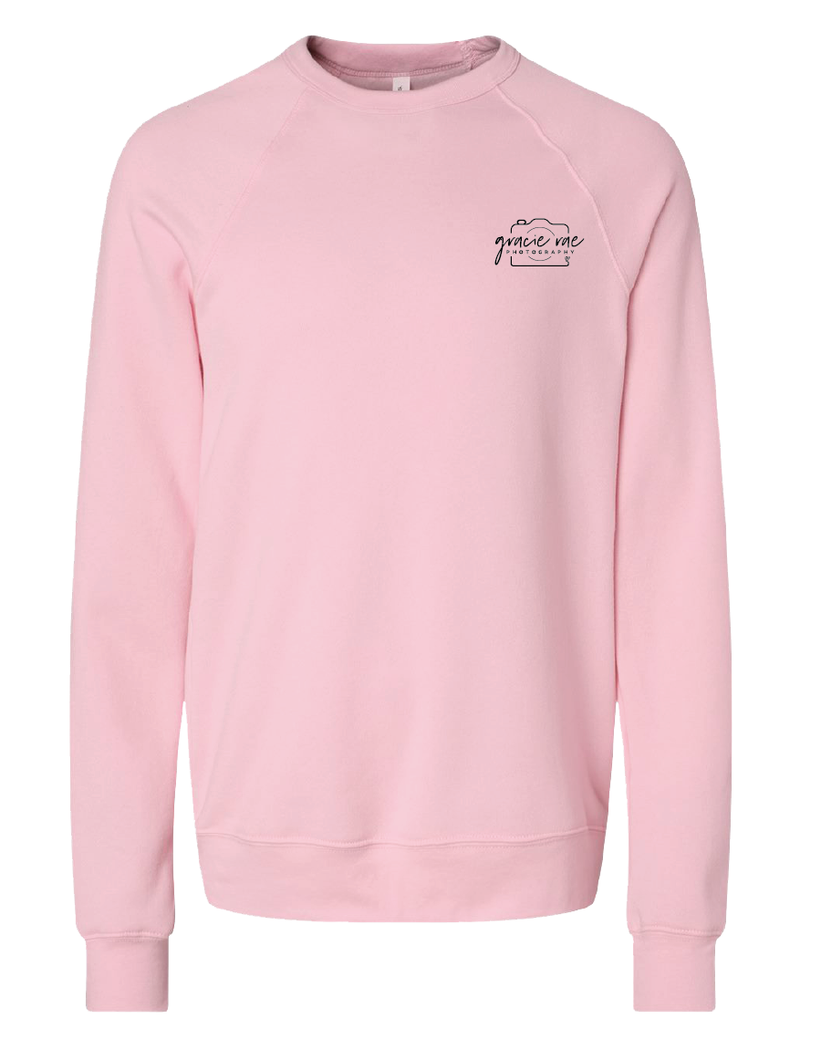 Gracie Rae Bella Canvas Crewneck Fleece Sweatshirt