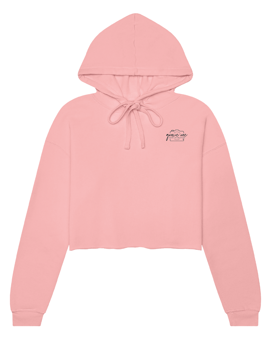 Gracie Rae Bella Canvas Women's Cropped Fleece Hoodie