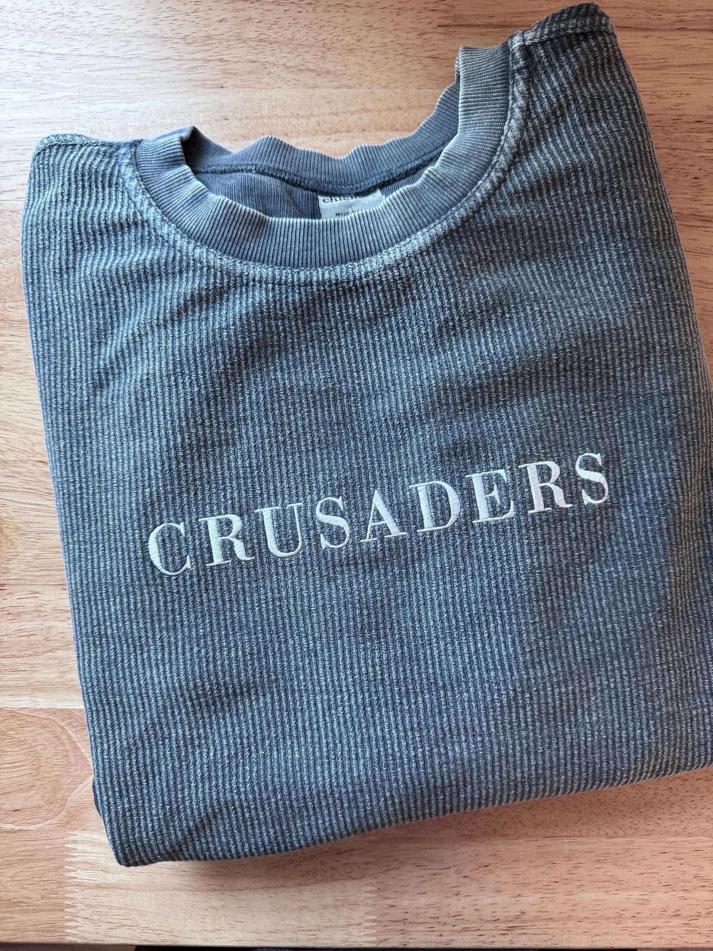 CRUSADERS Navy chicka-d Original Corded Crew