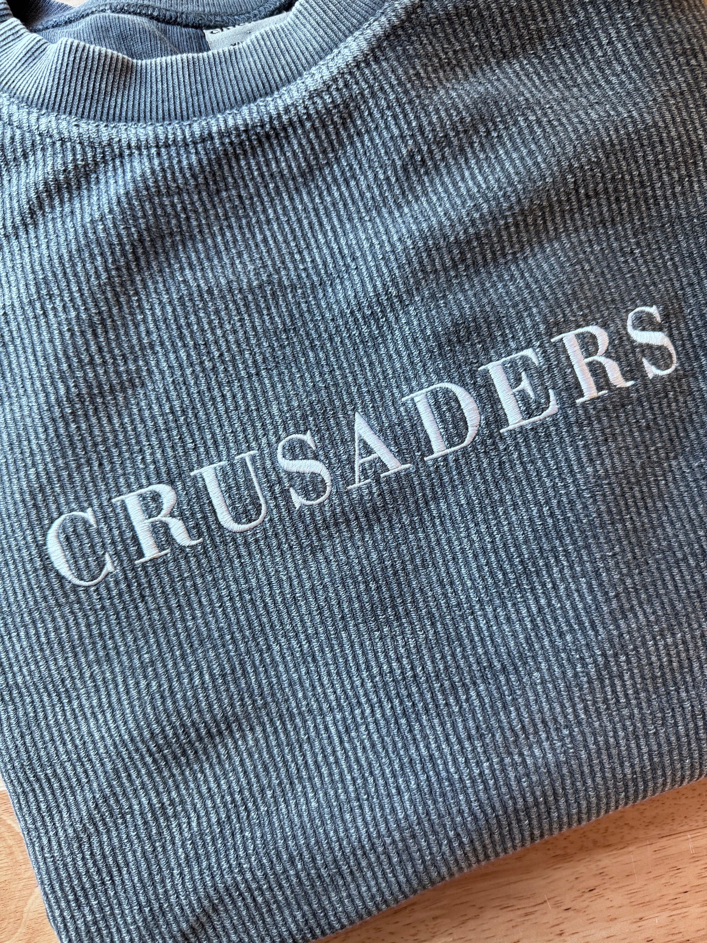 CRUSADERS Navy chicka-d Original Corded Crew