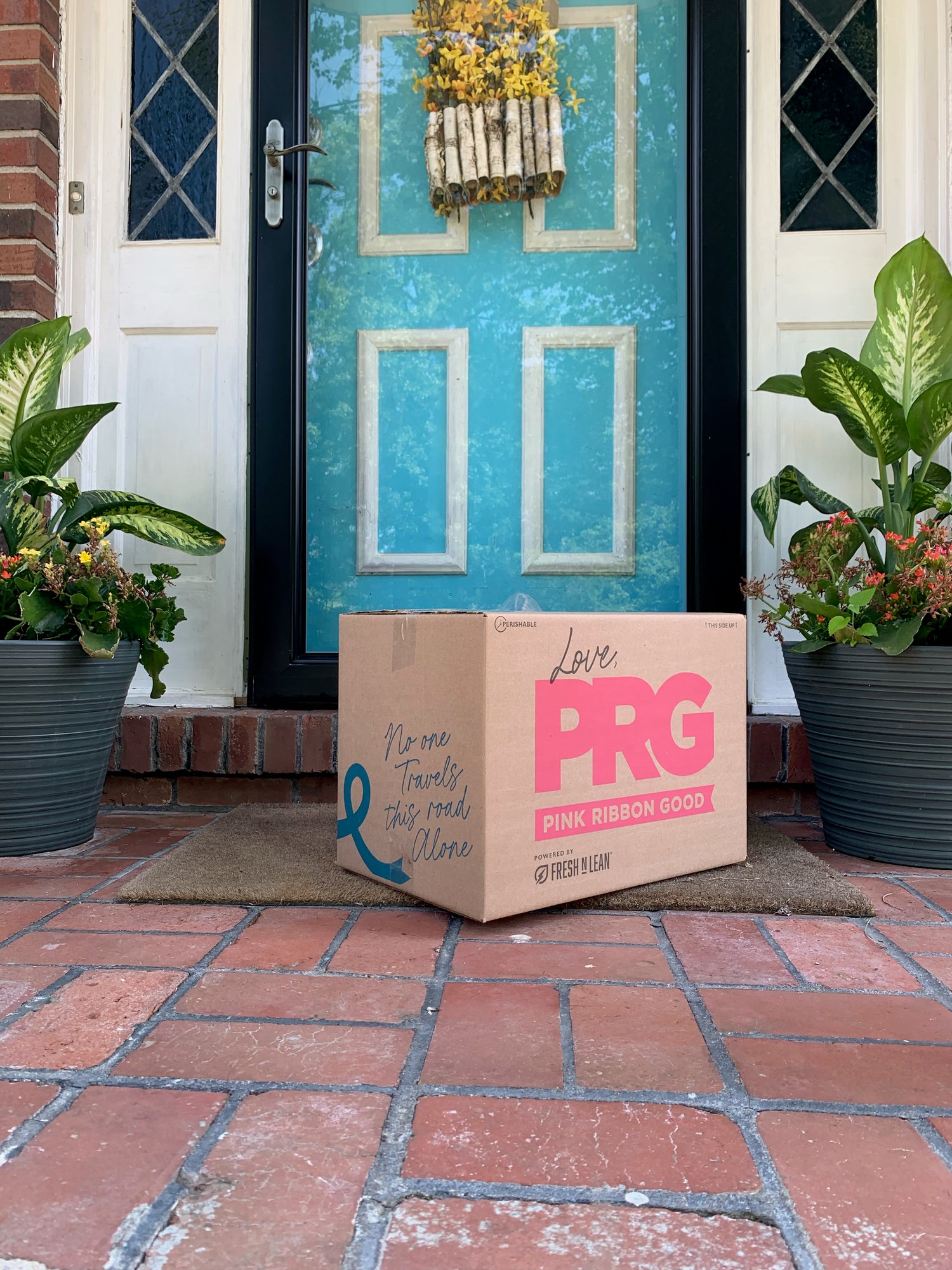 M Gibson Designs Pink Ribbon Good Pink Ribbon Girls Fresh N Lean Meal Kits Graphic Designs