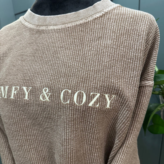 COMFY & COZY chicka-d Original Corded Crew