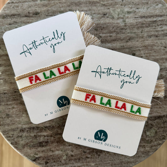 FA LA LA LA Bracelet