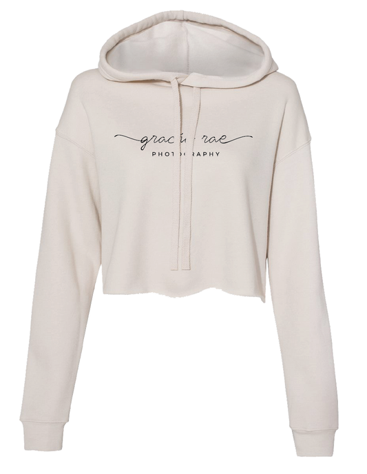 Gracie Rae Bella Canvas Women's Cropped Fleece Hoodie