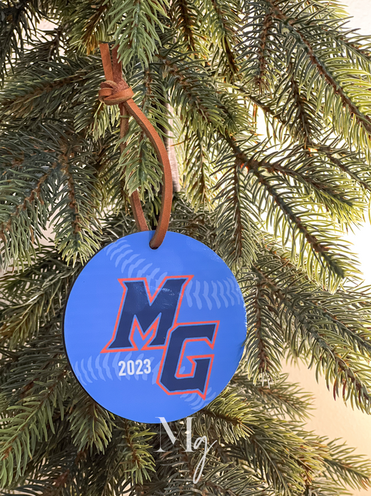 GATORS Baseball Ornament