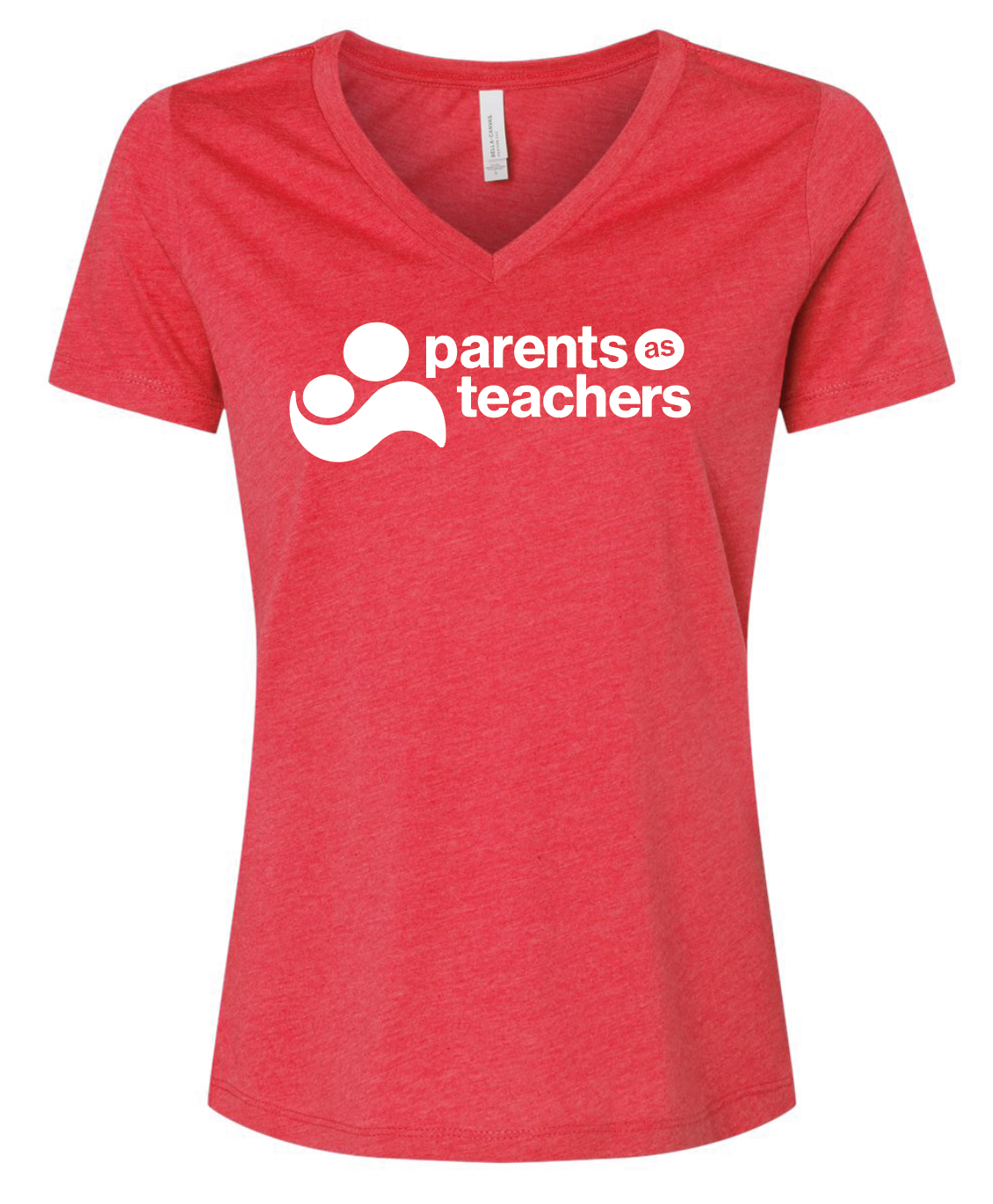 Parents As Teachers - Women's Relaxed V-Neck T-shirt